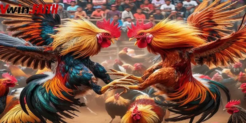Sảnh đá gà gay cấn đến nghẹt thở