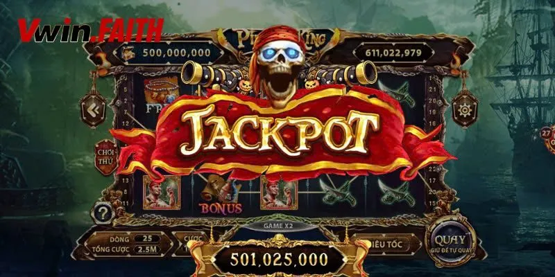 Hướng dẫn trải nghiệm nổ hũ pirate king ở Vwin